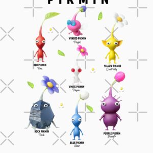 Pikmin A Guide to the Creatures T-Shirt - Image 11